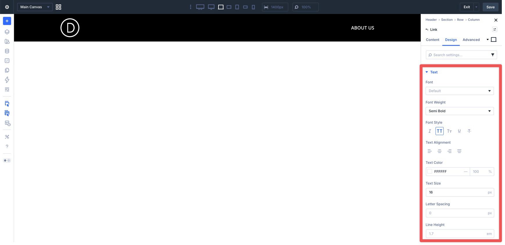 Style a Link module in Divi 5