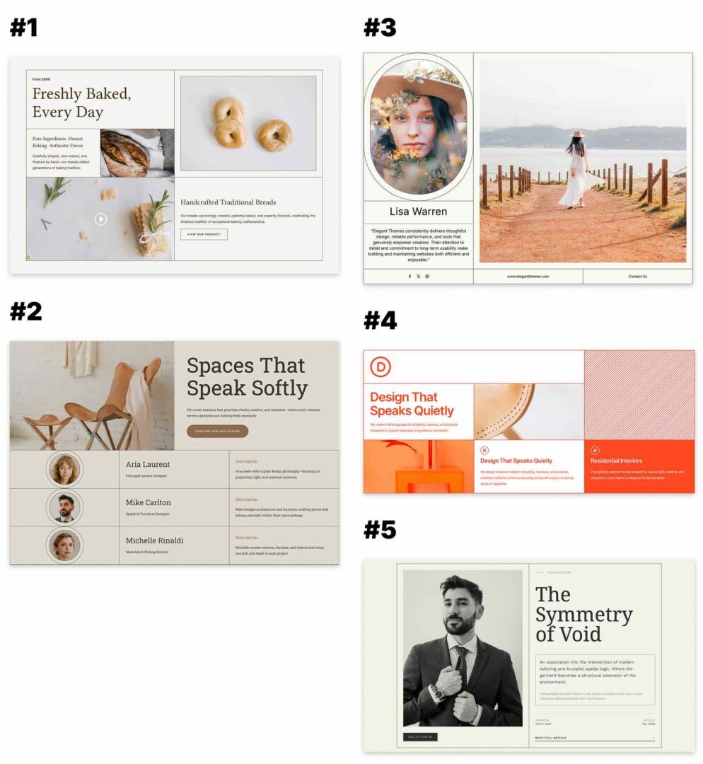 Bordered Layout Sections For Divi 5