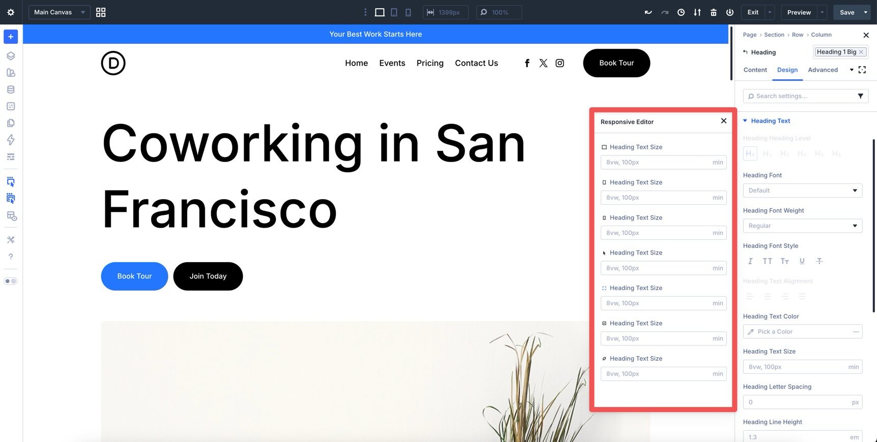 Divi 5 Responsive Editor