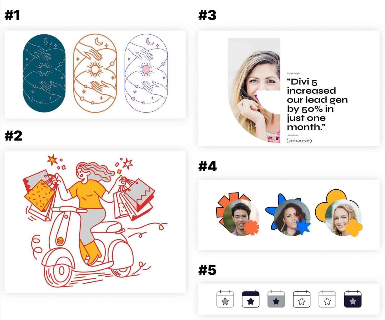 SVG Sections For Divi 5