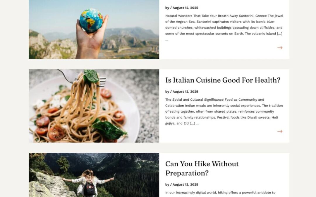 How To Construct A Horizontal Weblog Loop In Divi 5