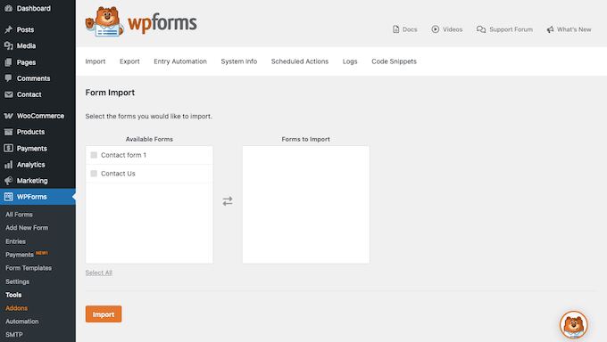 How to export your Contact Form 7 forms 