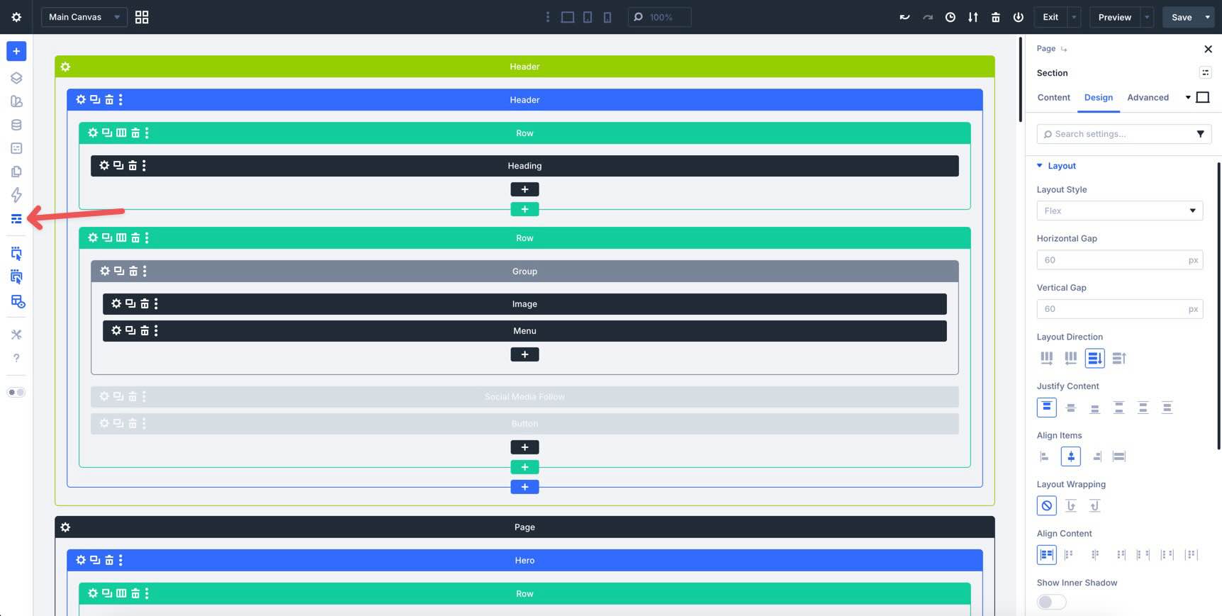 Wireframe Mode in Divi 5