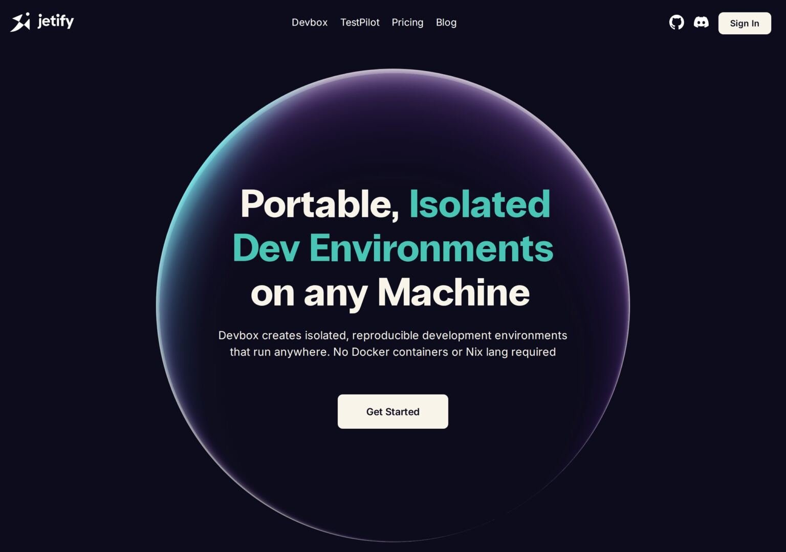Devbox portable dev environments
