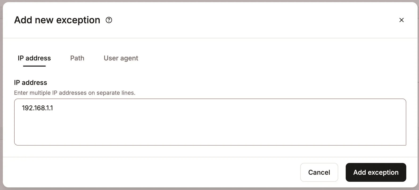 Add exception to Kinsta bot protection