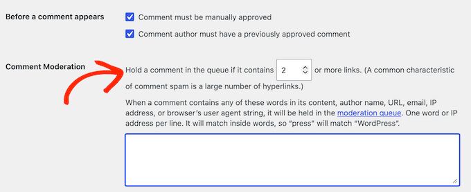 Adding comments to an approval queue in WordPress 